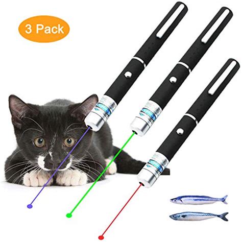 3 Pack Laser Pointer For Cats Funny Pet Cat Catch