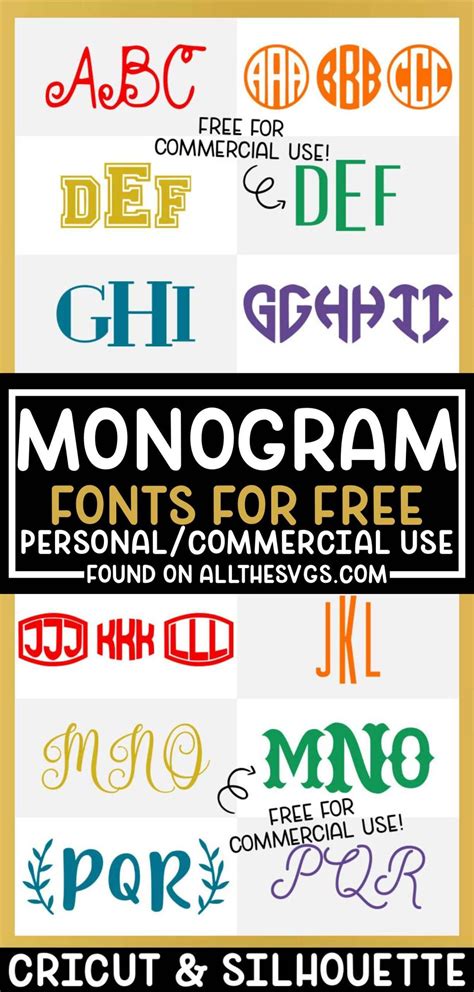 Cricut Monogram Font Free Monogram Fonts Vine Monogram Cricut Fonts