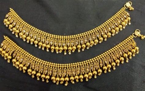 Gold Payal Designs With Price In India Ramutin