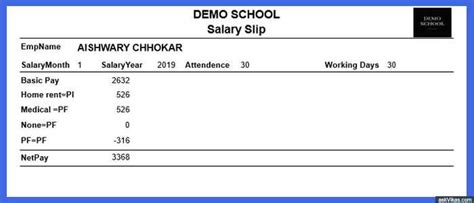 Salary Slip Format In Excel With Formula Tigerlaneta