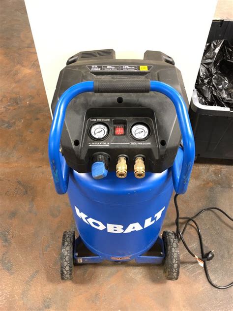 Kobalt 20 Gallon Portable Air Compressor Lk20175 For Sale In Tacoma Wa
