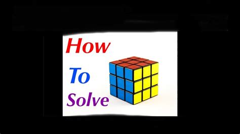 Tutorial On How To Solve The 3x3 Dollar Tree Rubiks Cube Youtube