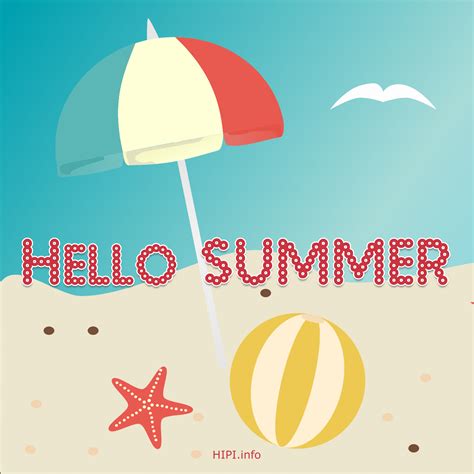 Hello Summer - Hipi.info | Calendars Printable Free