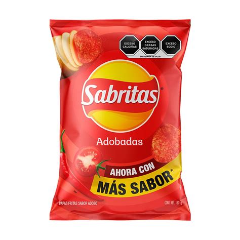 Papas Adobadas Sabritas 170 G Soriana