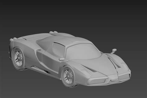 Artstation Ferrari Model