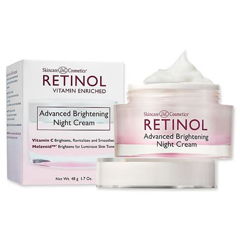 Skincare Cosmetics Retinol Vitamin Enriched Advanced Brightening Night