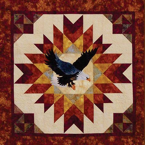 Check out the complete free alphabet quilting pattern from mccall's quilting, and adapted by kathryn simel for best day ever. 13 Eagle Quilting Designs Images - Paper Pieced Eagle ...