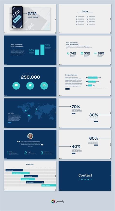 Data Dossier Powerpoint Presentation Design