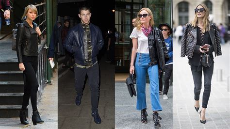 18 Stars Who Look Effortlessly Cool In Leather Jackets Vanity Fair