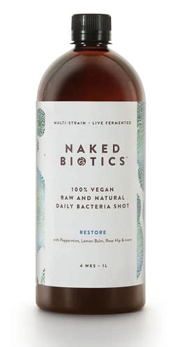 Restore 1 Litre 4 Week Supply Naked Biotics YourHealthBasket