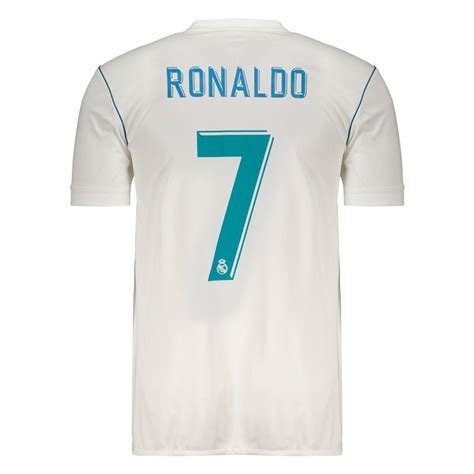 Adidas Real Madrid Home 2018 Fifa Jersey 7 Ronaldo
