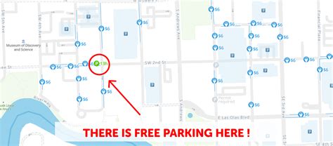 2023 Map Of Free Parking In Fort Lauderdale Spotangels