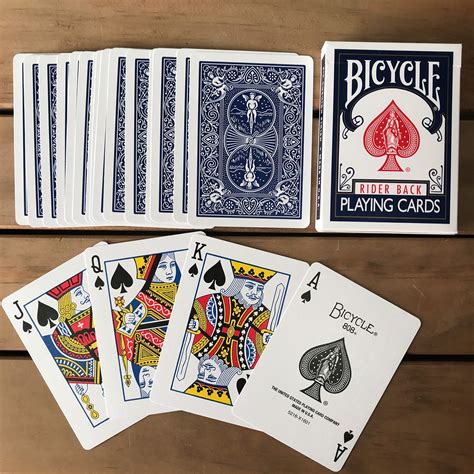 Galleon Bicycle Rider Back Index Playing Cards Colors May Vary
