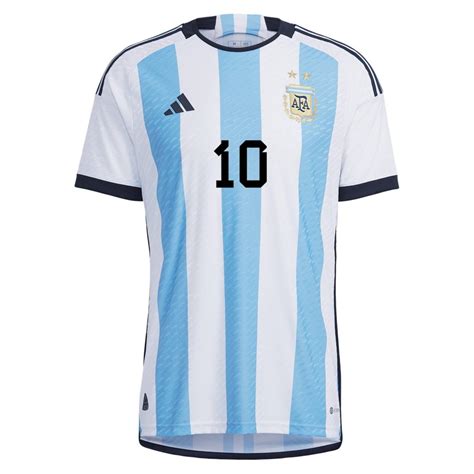 Lionel Messi Argentina 2223 Authentic Home Jersey By Adidas Arena