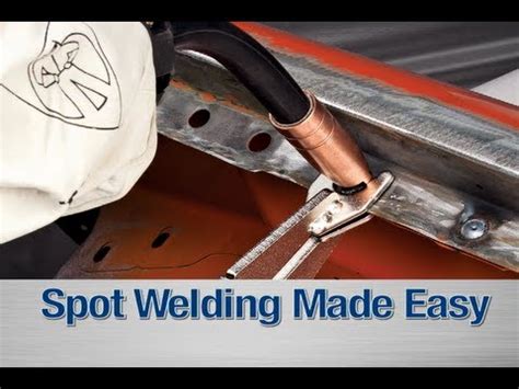 Spot Weld Kit How To Diy With Your Mig Welder From Eastwood Youtube