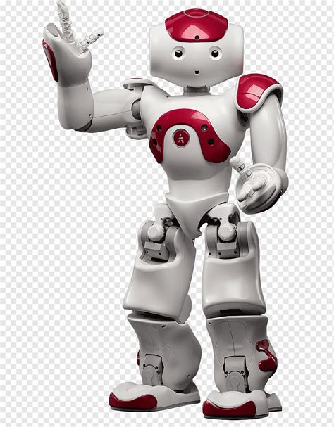 Robot Blanco Y Rojo Robot Nao Humanoide Robotic Pimienta Robots