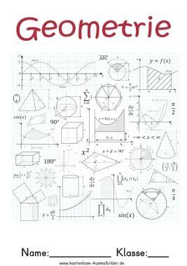 Instead, we use cardstock cut to size. Deckblatt Deckblatt-Geometrie (mit Bildern) | Mathe deckblatt