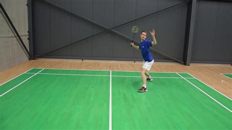 Badminton Overhead Clear Shot