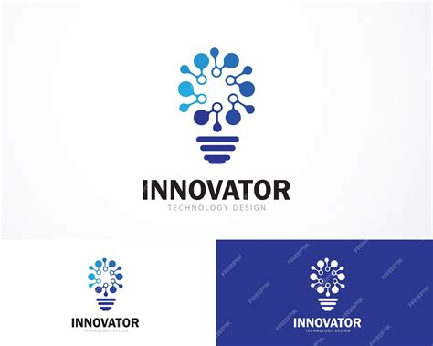 Premium Vector Innovation Logo Creative Bulb Education Tech Smart