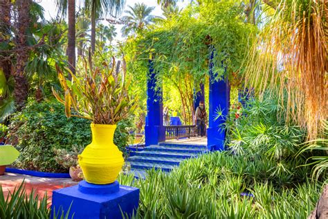 Le Jardin Majorelle Véritable Joyau Naturel Du Maroc