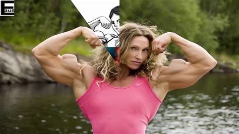 Fbb Bigger Biceps Peak Female Bodybuilding Muscular Women Body
