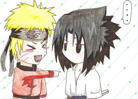 Naruto Laughing At Sasuke By Sadmelloorobaka On Deviantart