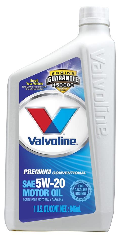 Valvoline 5w 20 4 Cycle Engine Multi Grade Motor Oil 1 Qt Pack Of 6