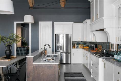 It runs through the entry, hallways, living room, kitchen, and bathrooms throughout the house. Take a Look Back at Every Stunning HGTV Smart Home | HGTV ...