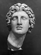 Alexander the Great. Greek marble bust of Alexander the Great, King of ...