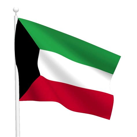Graafix Wallpaper Flag Of Kuwait