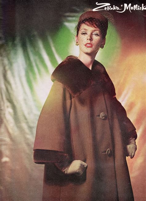 Zelinka Matlick 1960 Lucinda Hollingsworth 60s Vintage Fashion