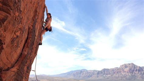 Rock Climbing Red Rock Las Vegas Mountain Skills Rock Climbing