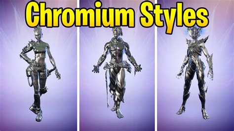How To Get Chromium Styles In Fortnite Chapter 2 Season 6 Silver