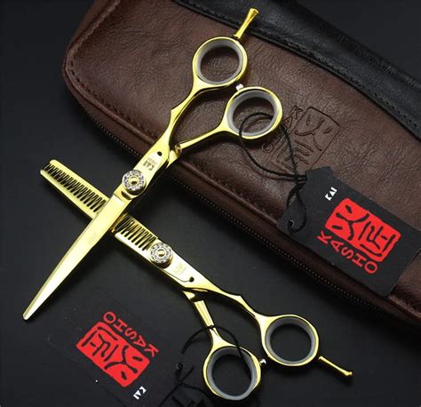 Buy Kasho 55 Inch Golden Hair Scissors Hairdressing