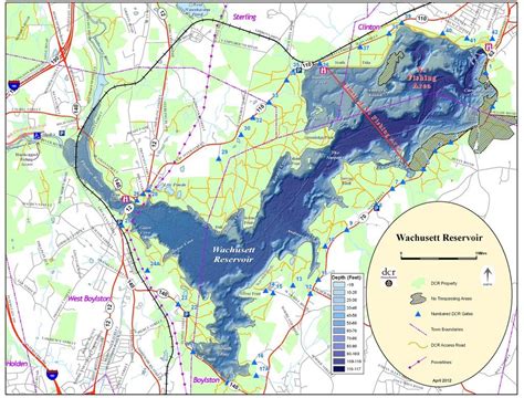 Wachusett Reservoir Gates Maplets Reservoir West Boylston Protect