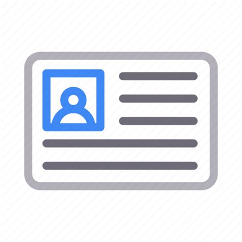 Account Badge Card Id Profile Icon Download On Iconfinder