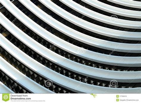 Curved lines in a building stock image. Image of rotunda - 17156413