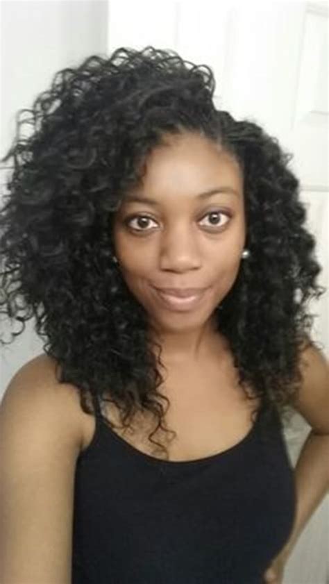My beauty supply store didn't have any bohemian left, so i opted for waterwave to finish off the front section. 47 Beautiful Crochet Braid Hairstyle You Never Thought Of ...