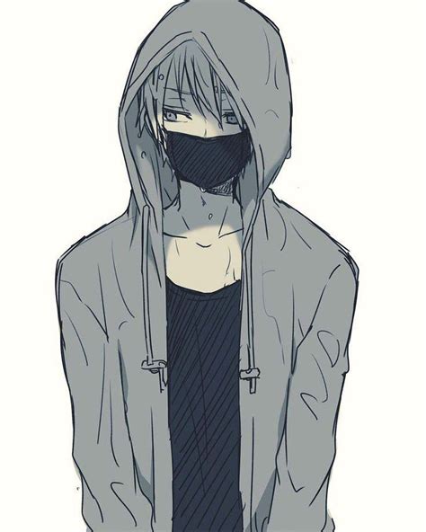 44 Anime Guy With Hoodie Wallpapers