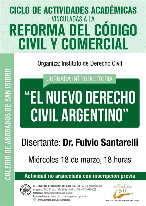 El Nuevo Derecho Civil Argentino Código Civil Y Comercial Colegio