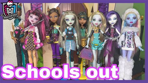 Mi Colección De Monster High Schools Out 2011 Youtube