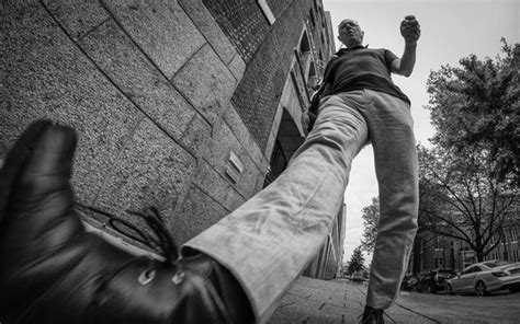 These Street Portraits Were Shot From Below With An Ultra Wide 8mm Lens