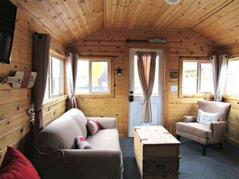 Each Cabin Features A Sleeper Sofa Cabin 3 4 And 5 Also Have Bunkbeds