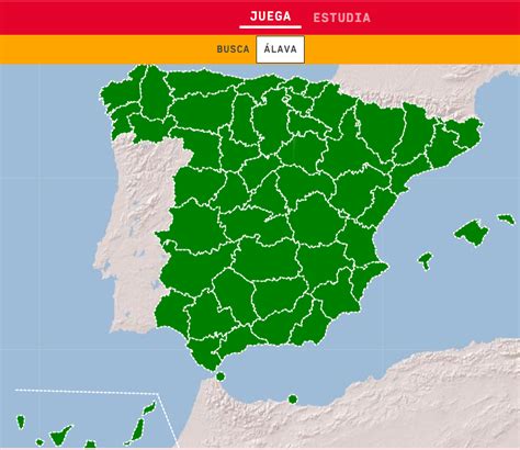 Lista 100 Foto Mapa Politico De España Provincias Capitales Y