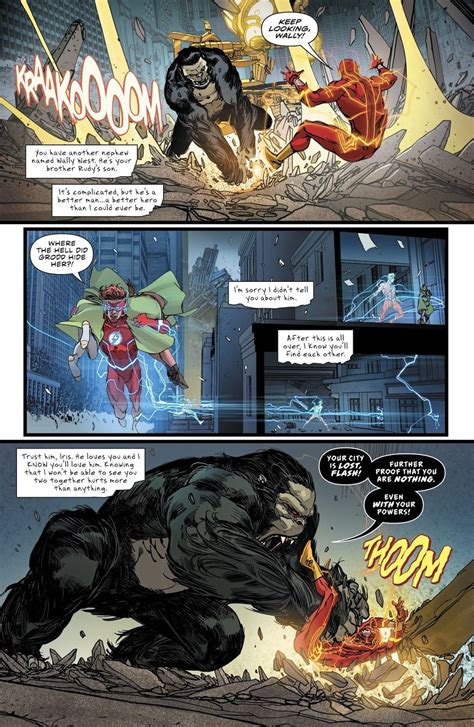 The Flash VS Gorilla Grodd Perfect Storm Comicnewbies