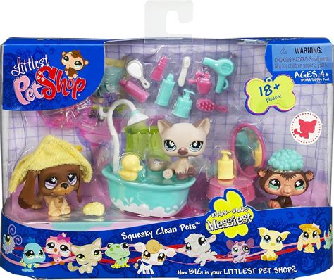 Littlest Pet Shop Themed G3 Playpack Squeaky Clean Action And Toy