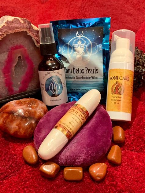 Yoni Divine Self Care Bundle Yoni Pearls Yoni Wand Yoni Etsy