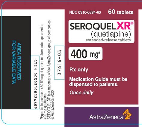 Seroquel Xr Fda Prescribing Information Side Effects And Uses