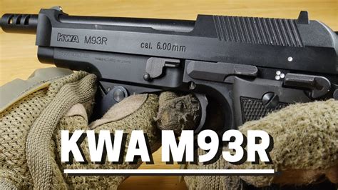 Kwa M93r Raffica The Burst Fire Beretta Youtube