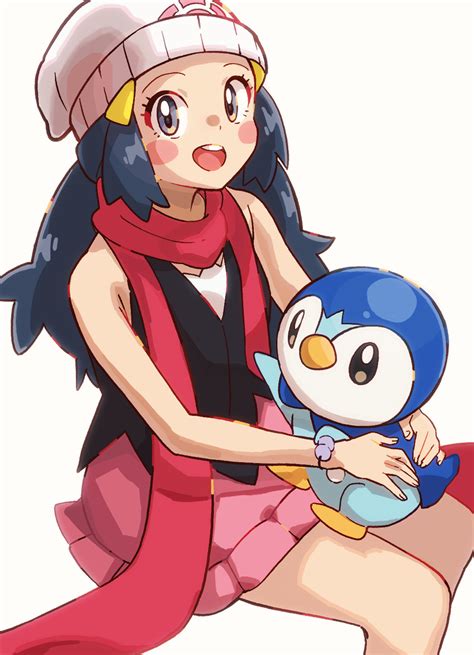 Dawn And Piplup Pokemon And 2 More Drawn By Oyasuminasaimhsg2454